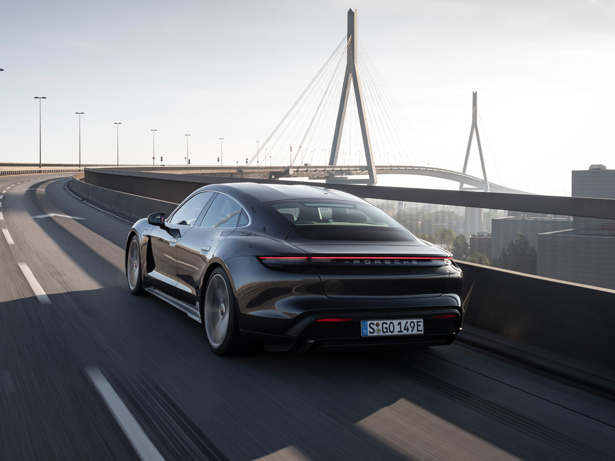 Porsche Taycan primera prueba