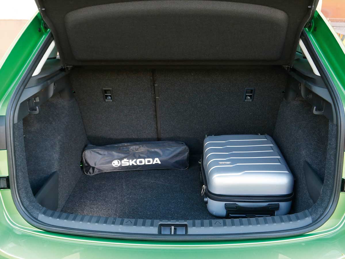 Skoda Scala maletero