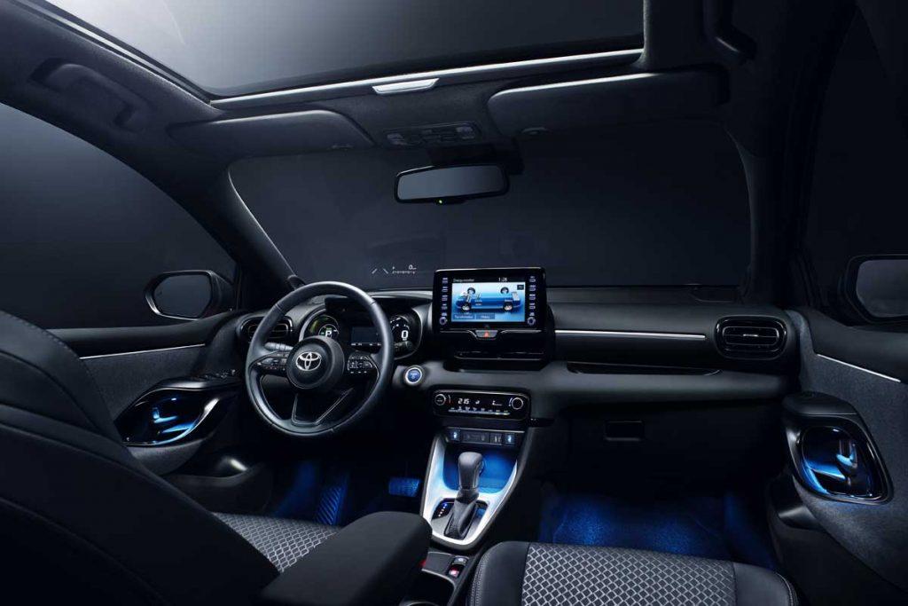 Toyota Yaris interior 2020