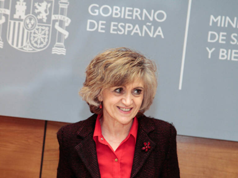 María Luisa Carcedo (Ministra de Sanidad, Consumo y Bienestar en funciones)