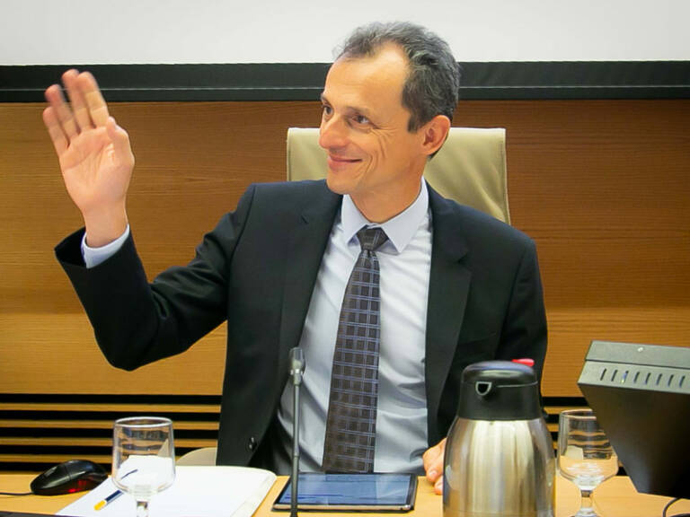 Pedro Duque (Ministro de Ciencia, Innovación y Universidades en funciones)