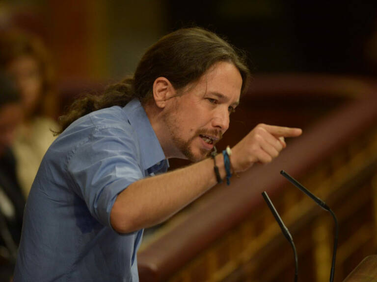 Pablo Iglesias (líder de Unidas Podemos)