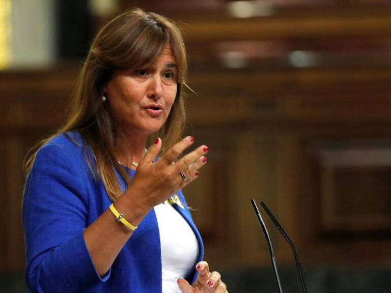 Laura Borràs (líder y portavoz de JxCAT)