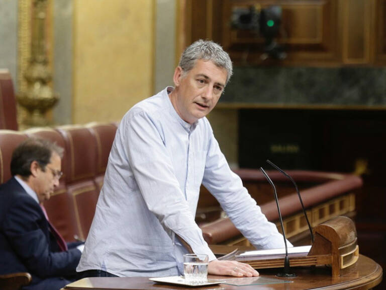 Oskar Matute (líder y portavoz de EH Bildu)