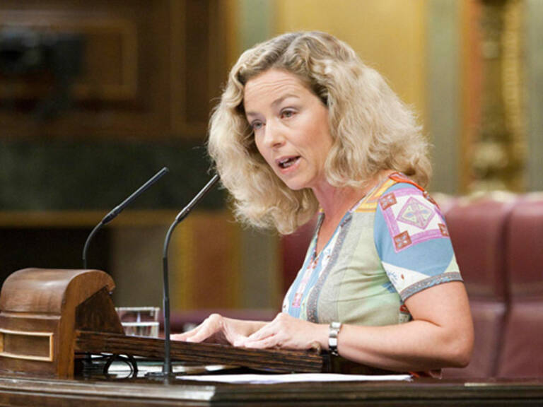 Ana Oramas (líder y portavoz de Coalición Canaria)