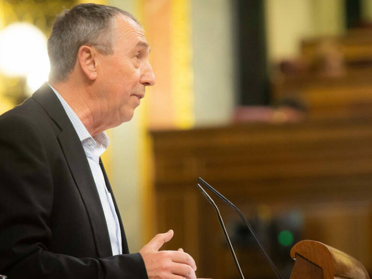 Joan Baldoví (líder y portavoz de Compromís)