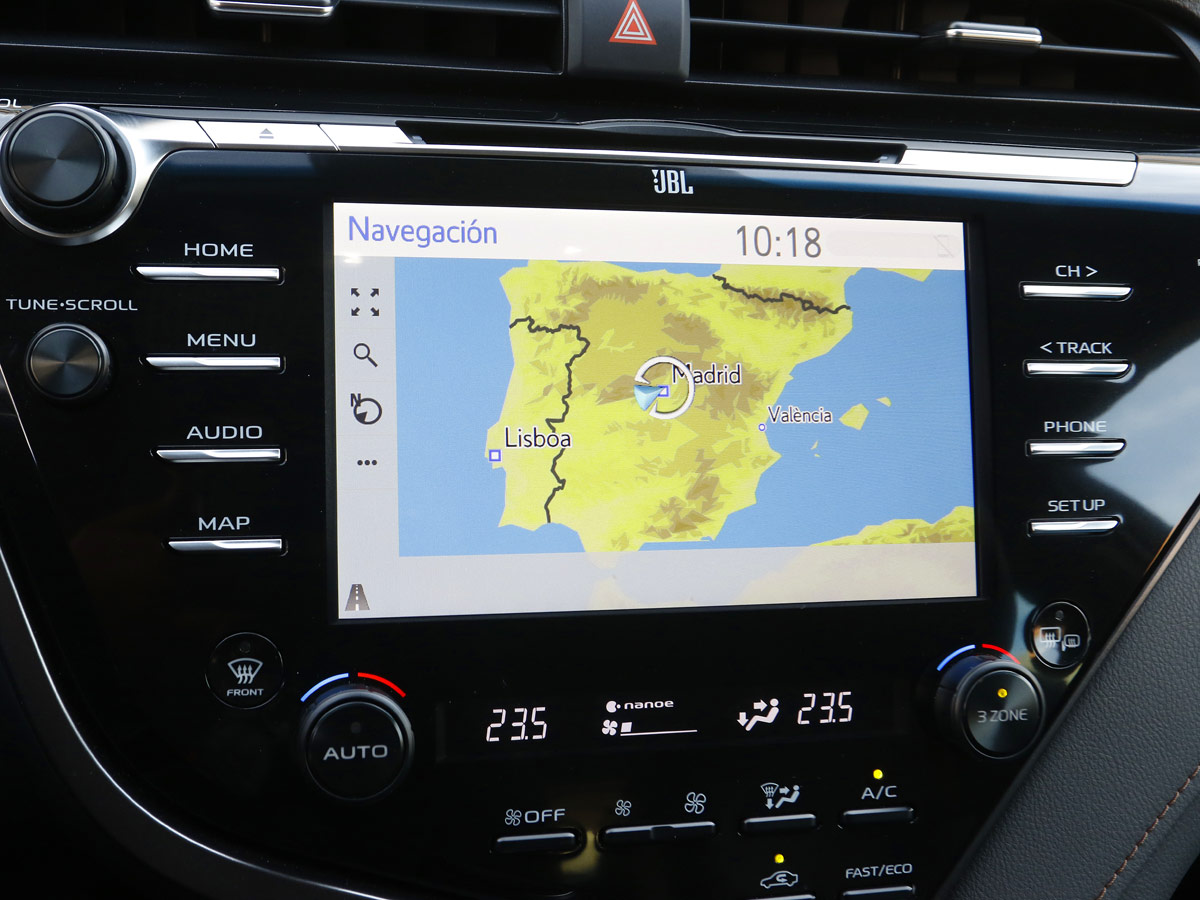 Prueba Toyota Camry 220H Luxury 2019