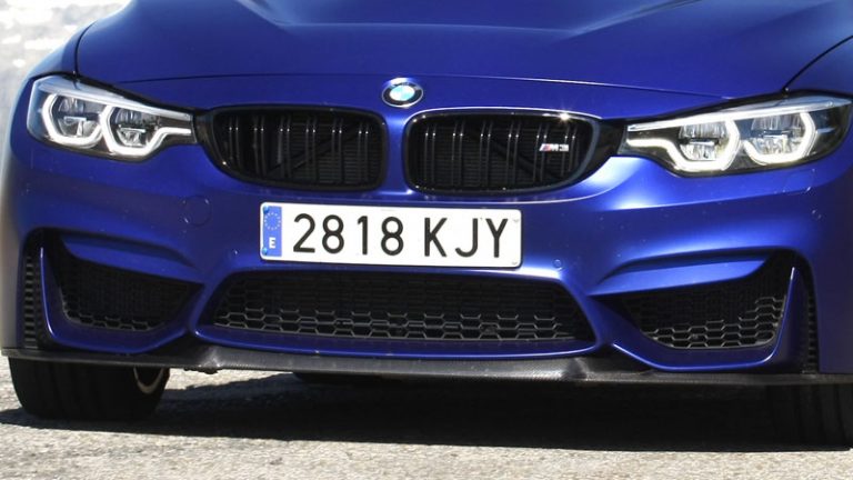 Sanción manipular matrículas