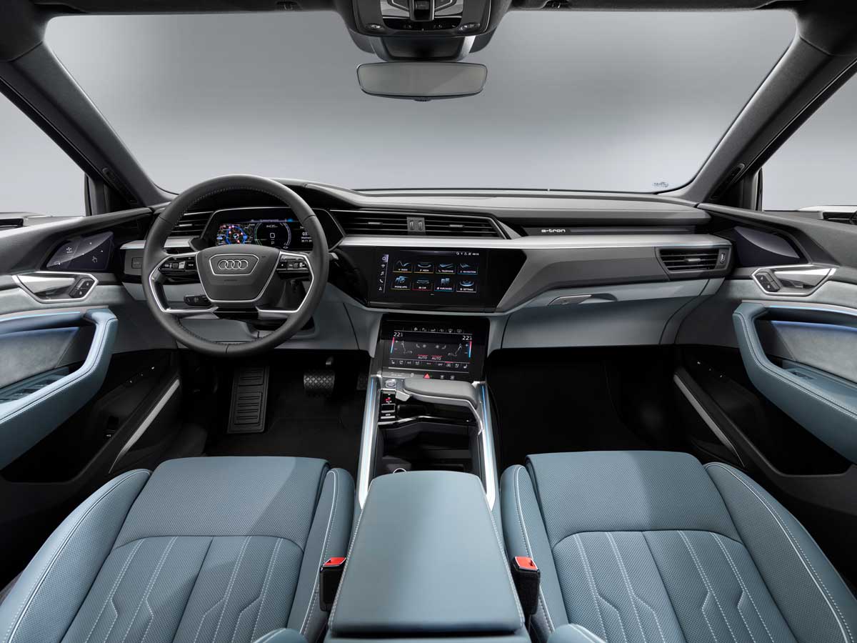 audi e-tron sportback interior