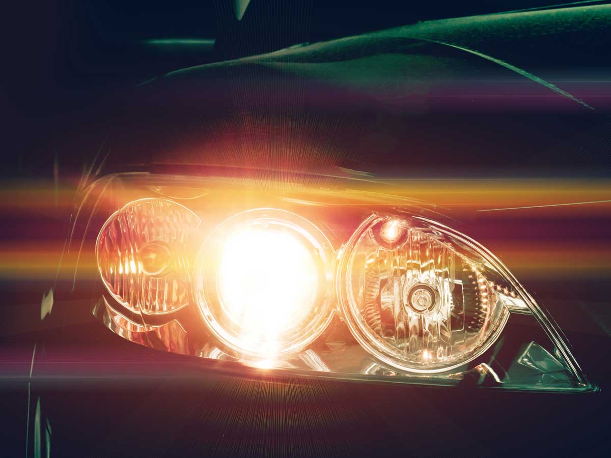 estado del coche luces