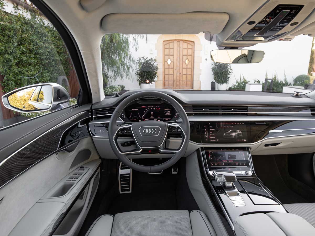 audi s8 2020 interior