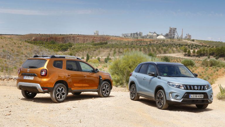 Comparartiva Dacia Duster TCe 130 4x4 Prestige vs Suzuki Vitara 1.4 VVT 4x4 GLX 2019