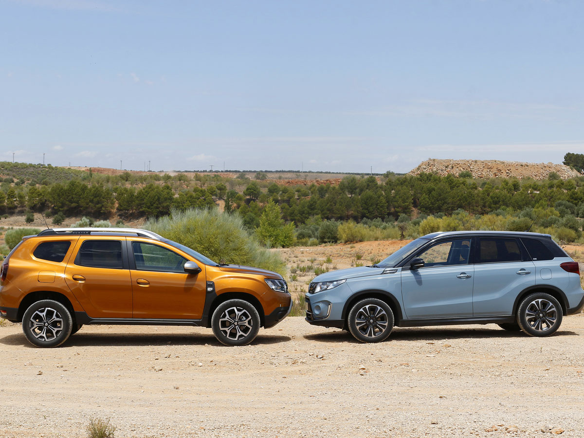 Comparativa de SUV económicos, Dacia Duster vs Suzuki