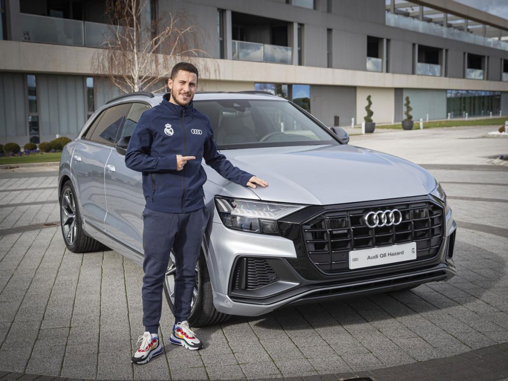 Entrega Audi a plantilla Real Madrid