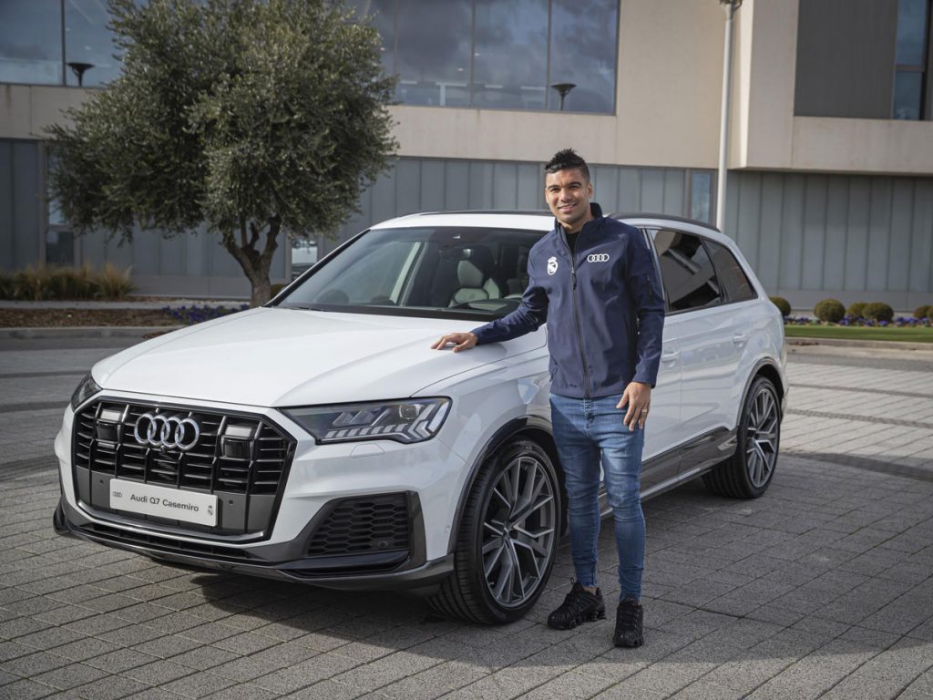 Entrega Audi a plantilla Real Madrid