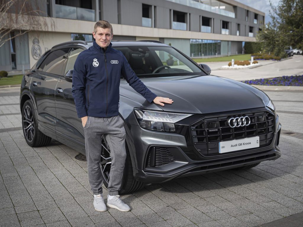 Entrega Audi a plantilla Real Madrid