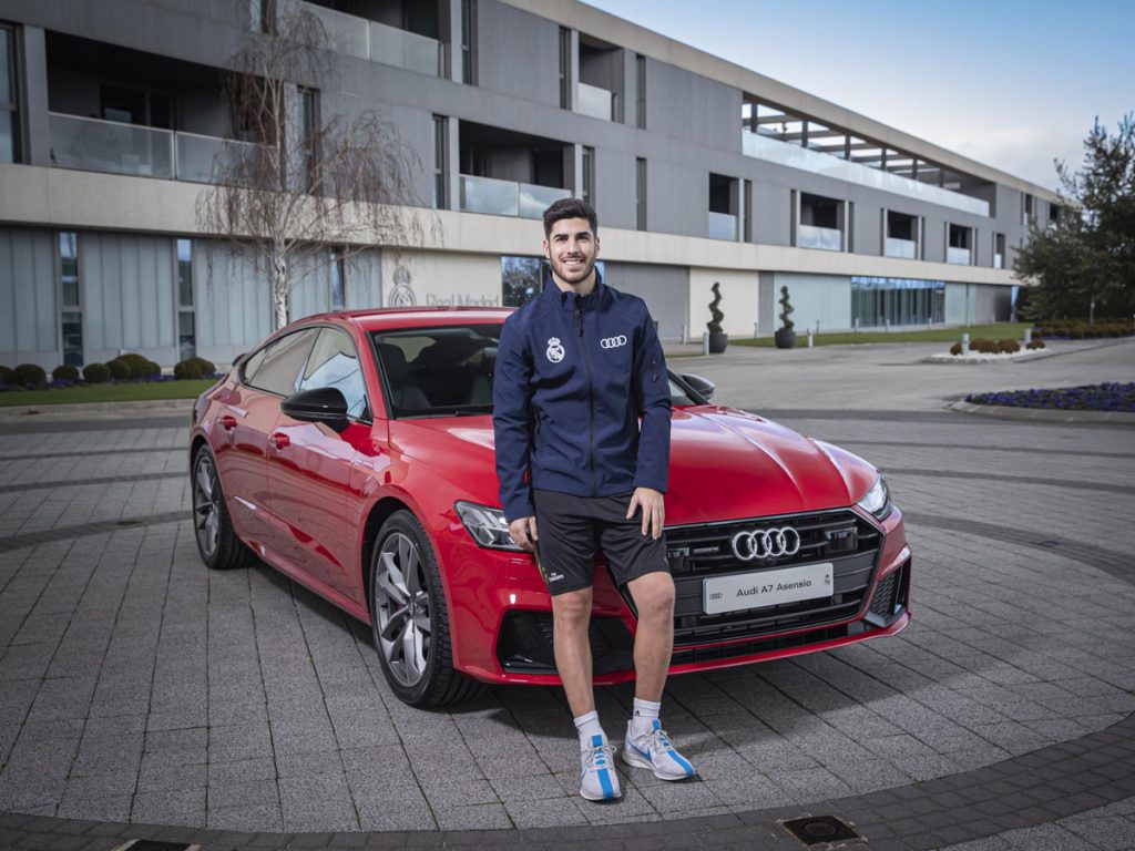 Entrega Audi a plantilla Real Madrid