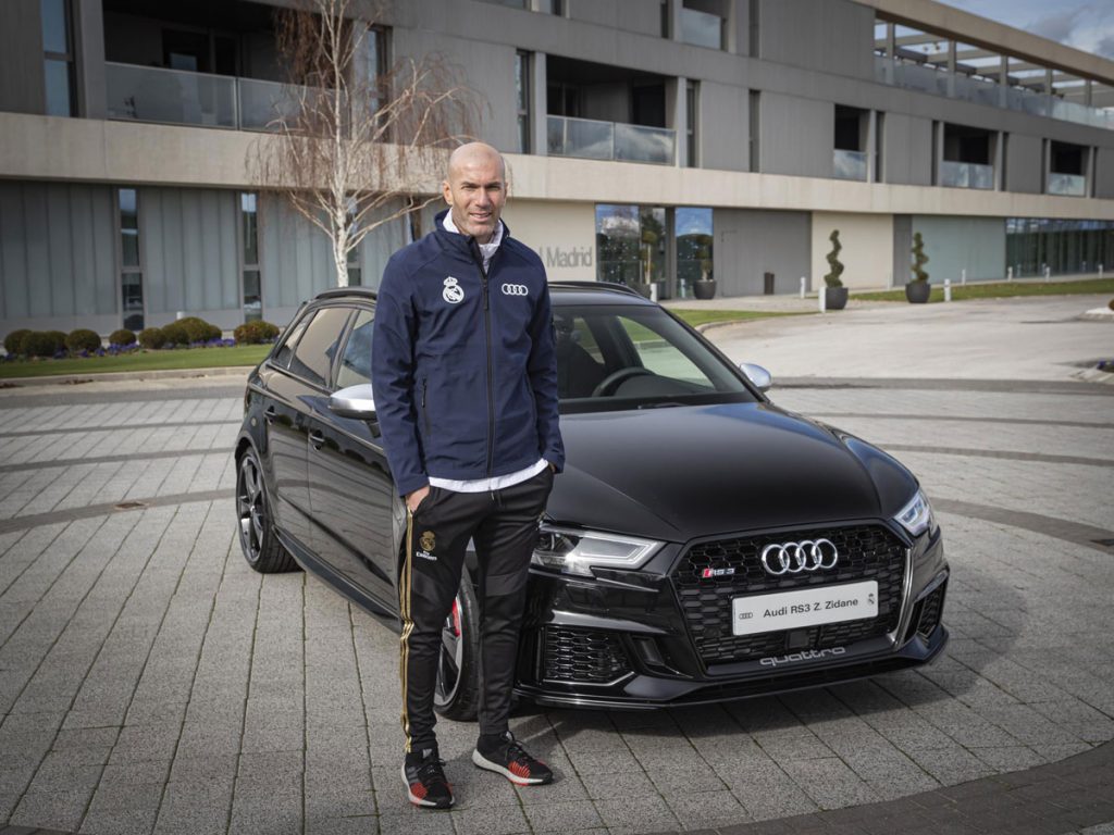 Entrega Audi a plantilla Real Madrid