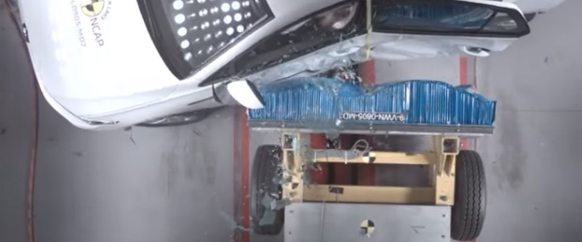 Prueba de impacto Volkswagen Golf