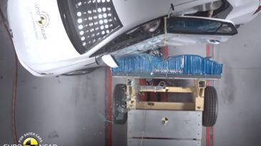 Prueba de impacto Volkswagen Golf