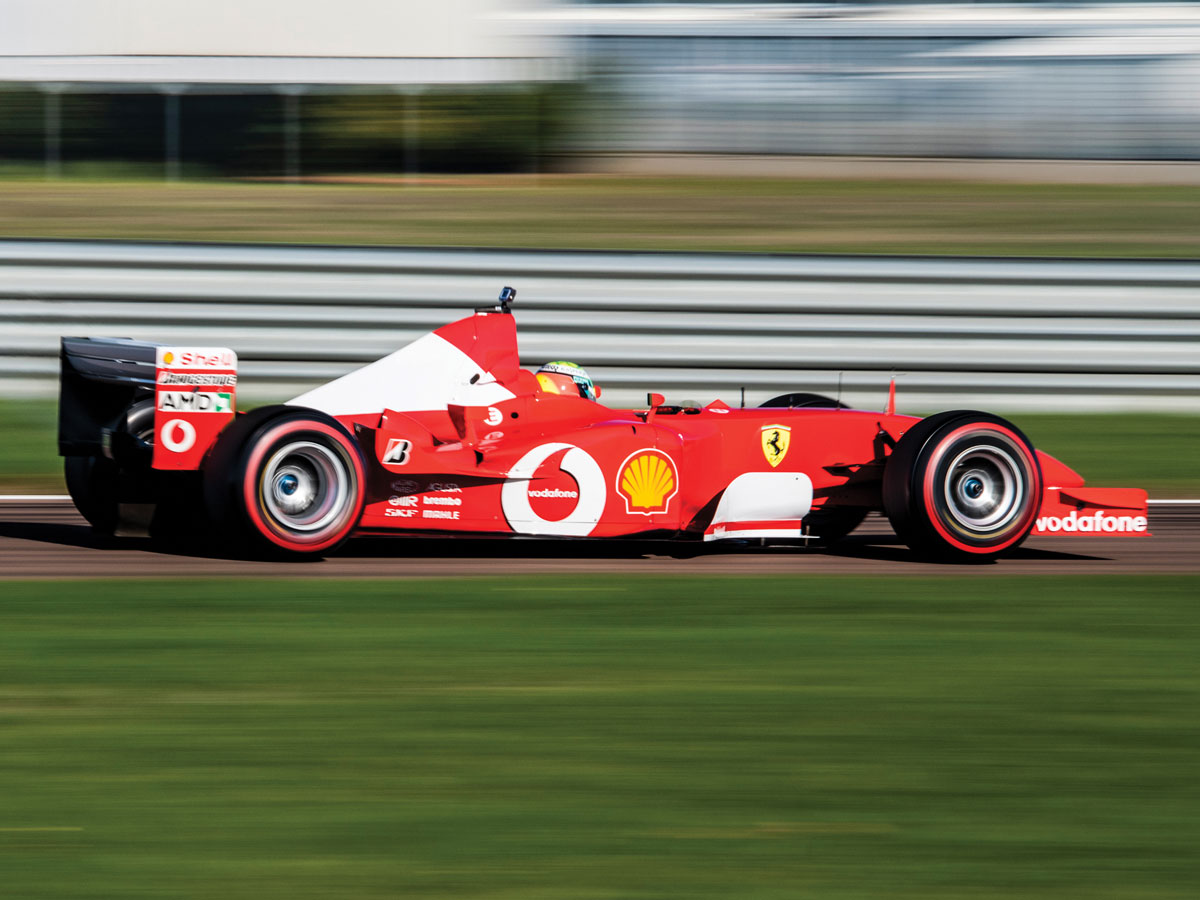 Subasta Ferrari F2002 Schumacher