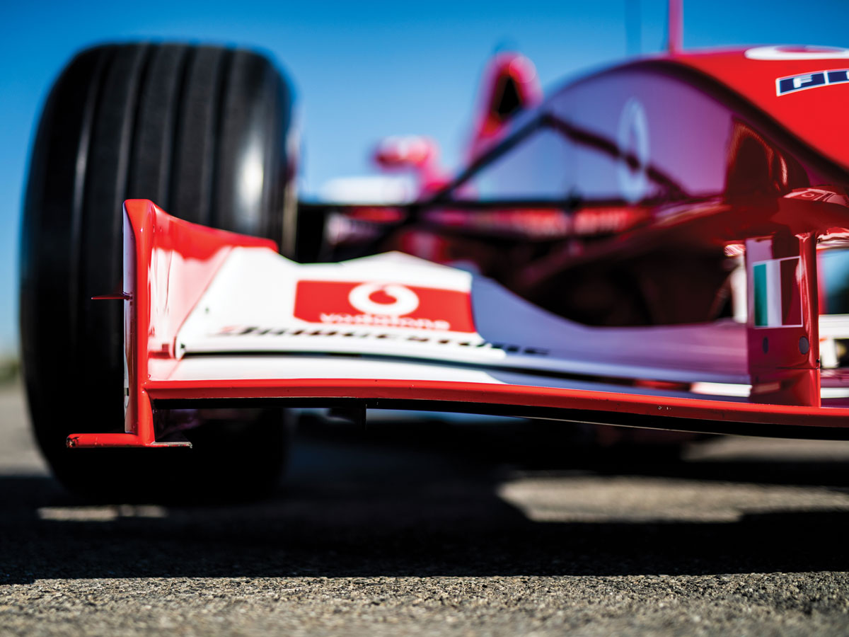Subasta Ferrari F2002 Schumacher