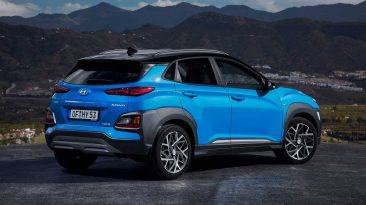 hyundai kona híbrido interior