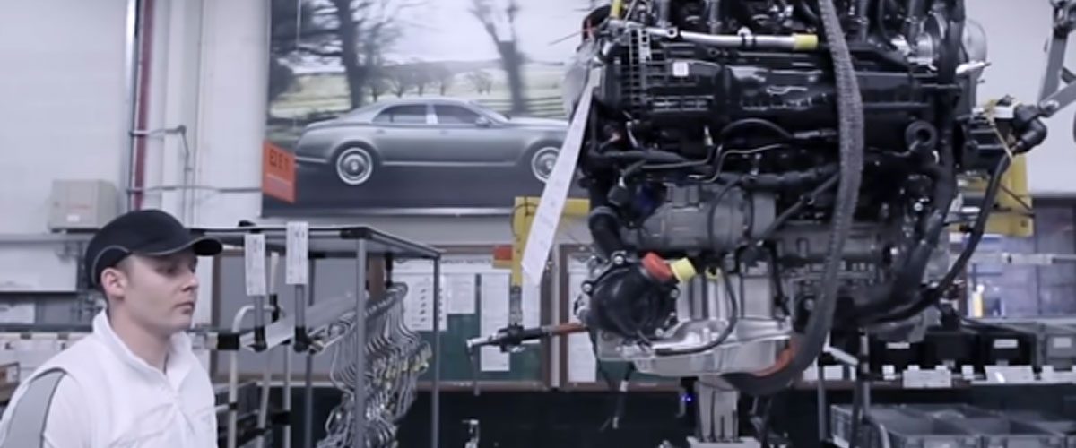 Video fabricación motor Bentley