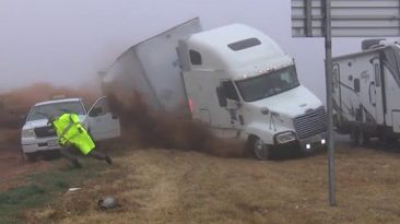 accidente camión vídeo