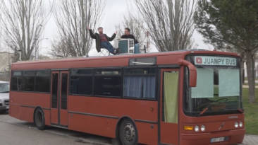 autobús urbano casa