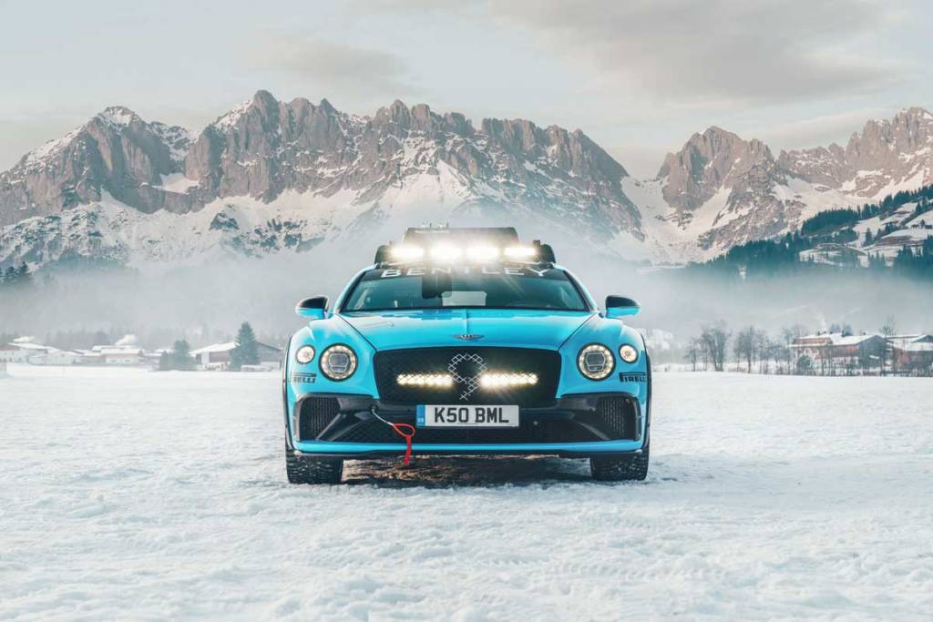bentley continental GT Ice Race