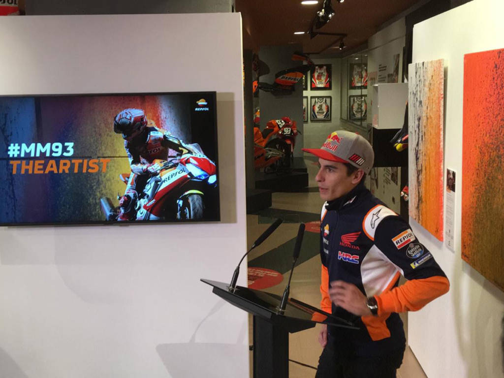 cuadro Marc Márquez