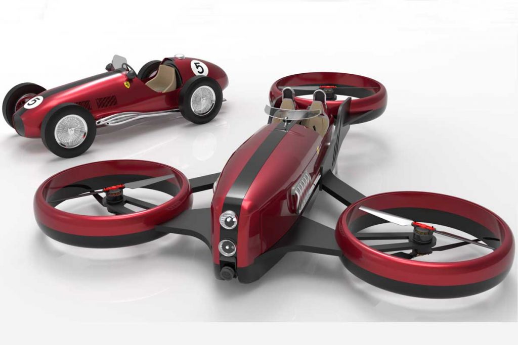 ferrari volador prototipo