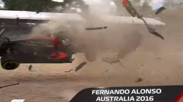 Accidentes vuelta de campana Fórmula 1