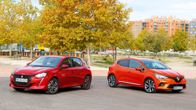 Comparativa Peugeot 208 vs Renault Clio 2020