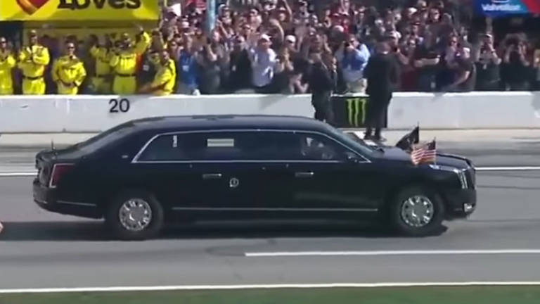 coche trump vídeo