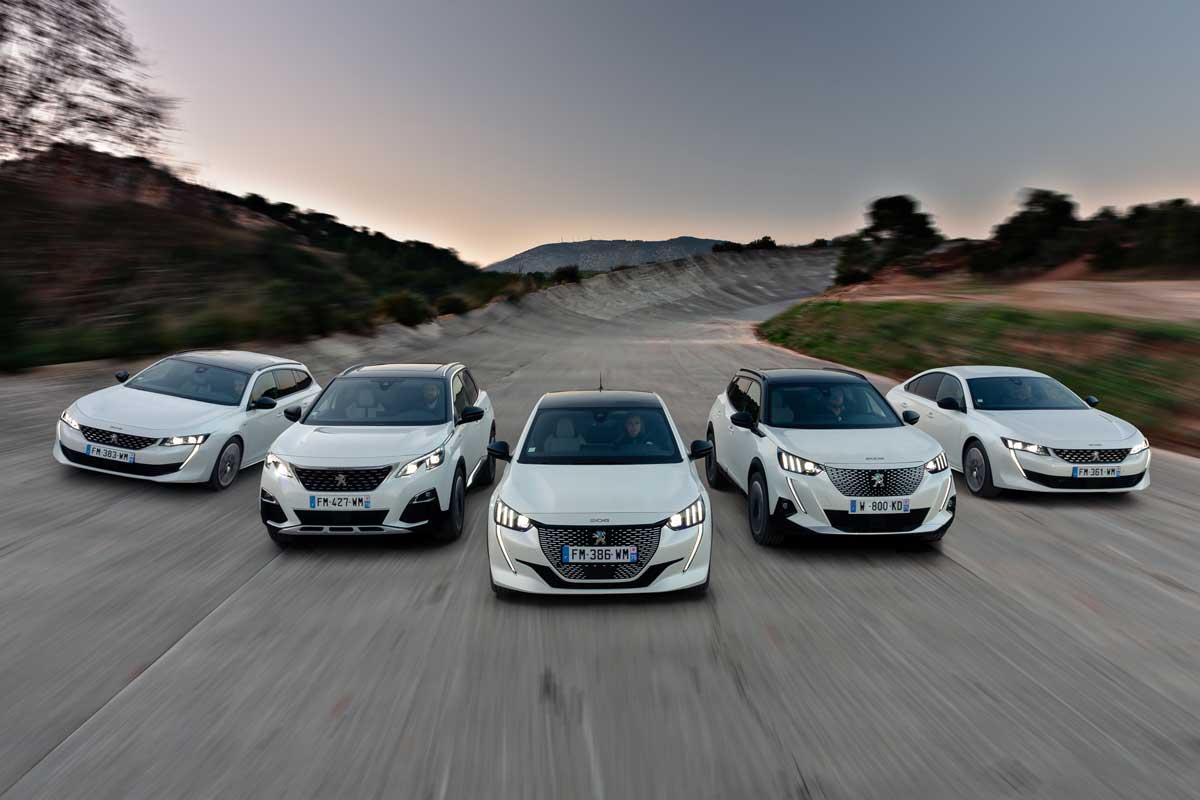 peugeot híbridos enchufables
