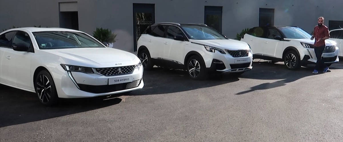 peugeot híbridos enchufables
