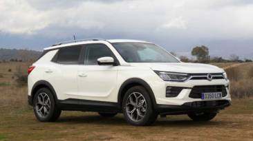 ssangyong korando interior