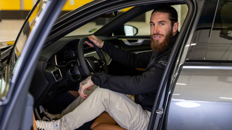 Sergio Ramos coche
