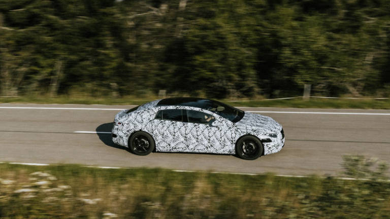 Mercedes-Benz EQS pruebas