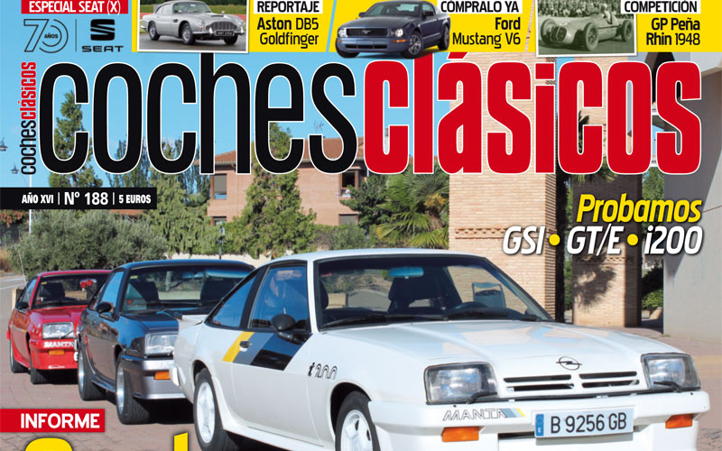 Ya está a la venta el número 188 de la revista Coches Clásicos