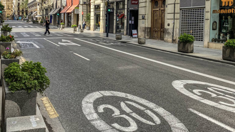 limite de velocidad 30 kmh