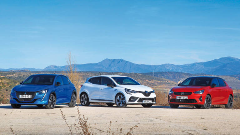 Comparativa urbana Peugeot 208 vs Renault Clio vs Opel Corsa 2020