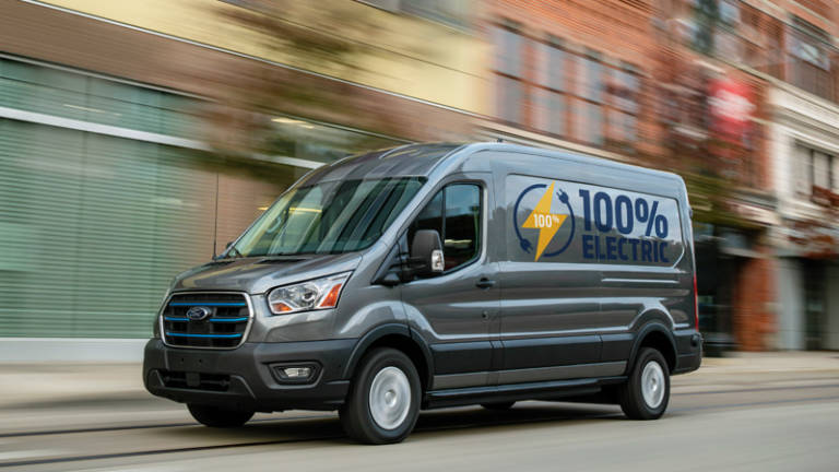 Ford E-Transit eléctrica