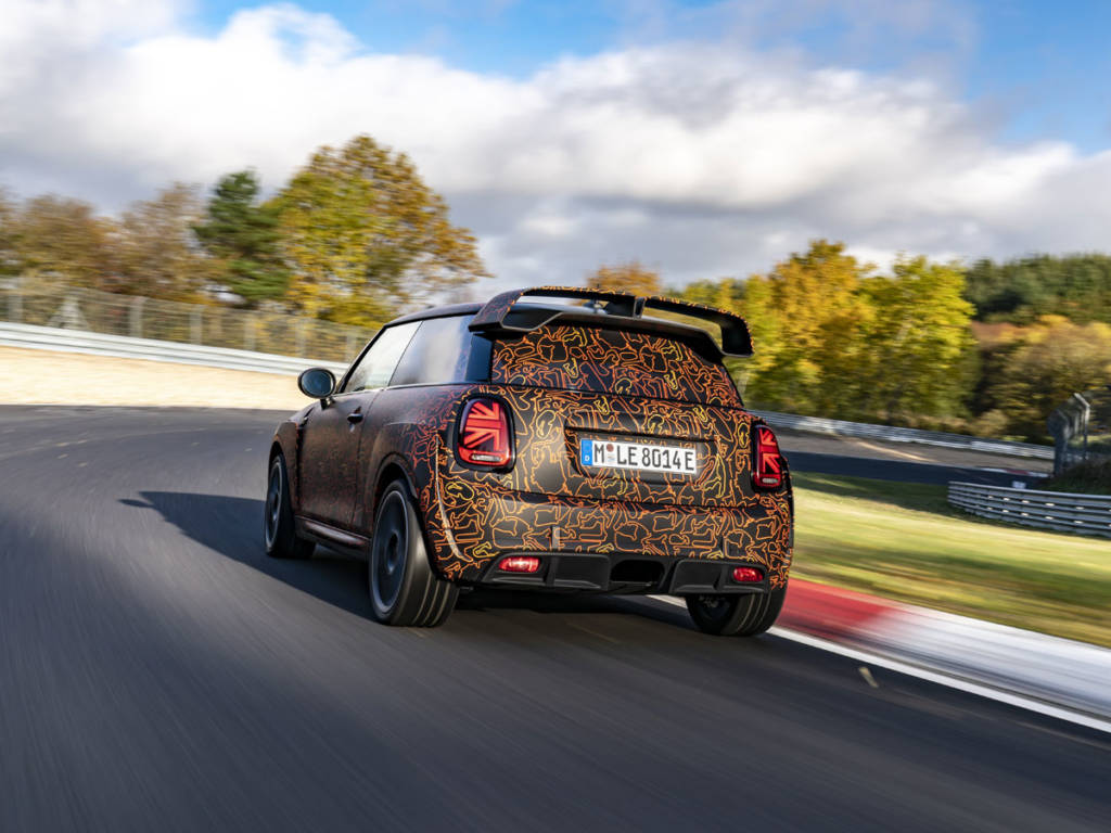 MINI John Cooper Works Electric pruebas