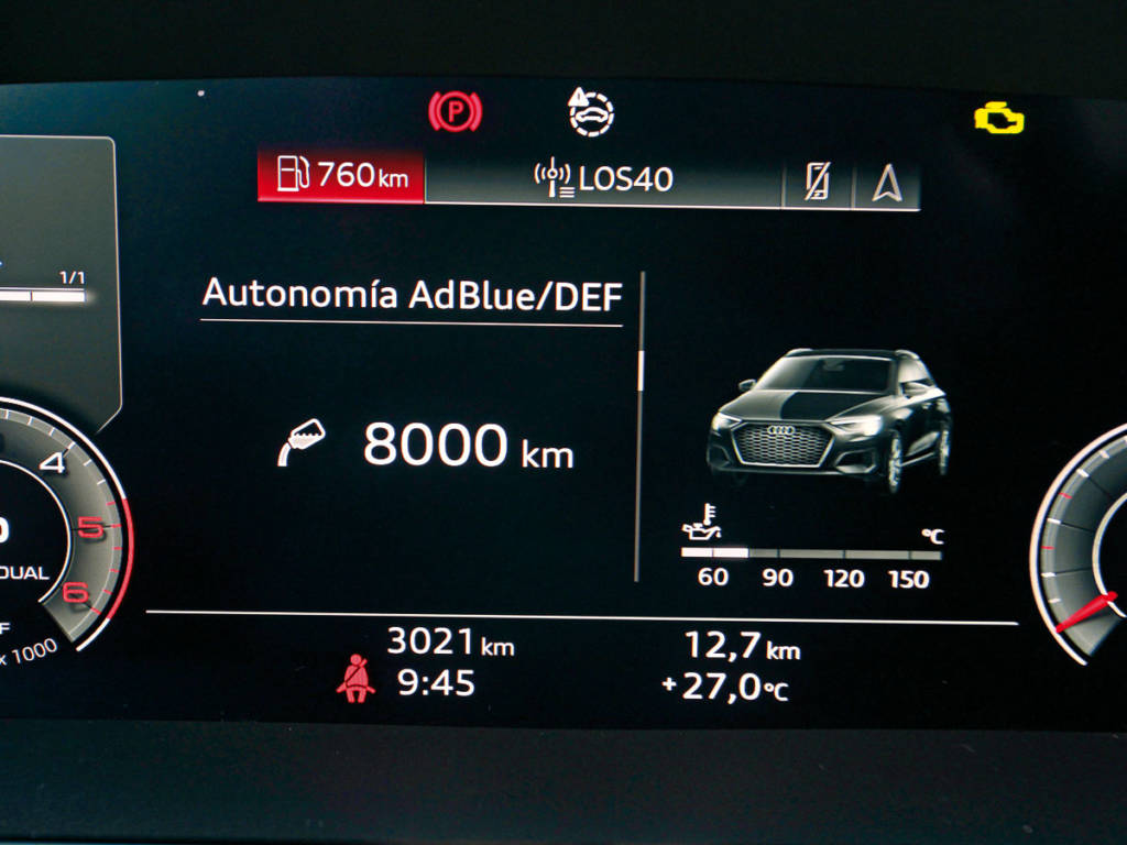 Prueba Audi A3 Sportback 35 TDI S tronic 2020