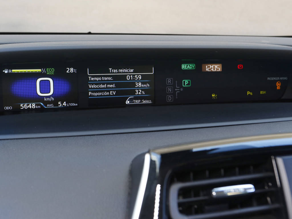 Prueba Toyota Prius 2020