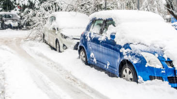 Arrancar coche tras frío o nieve