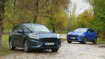 Comparativa Ford Kuga 2.0 EcoBlue MHEV 4X2 Vs Kia Sportage 1.6 MHEV GT Line Extreme 7DCT